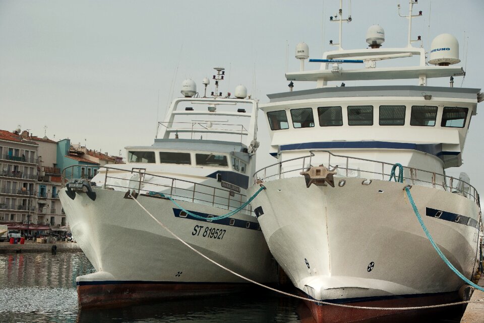 Fishing port wharf