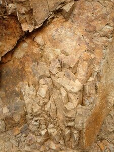 Texture red clay rock