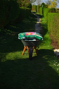 Potting soil earth bag