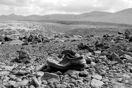 Old shoe loneliness abandonment