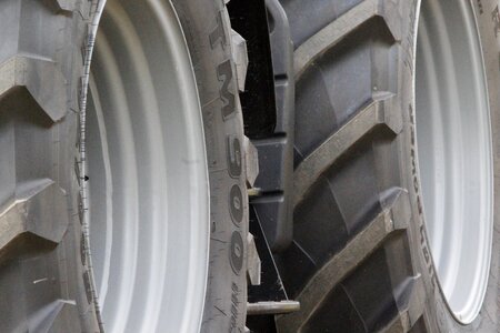 Mature tractor vehicle photo