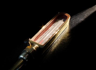 Temperature brass still life