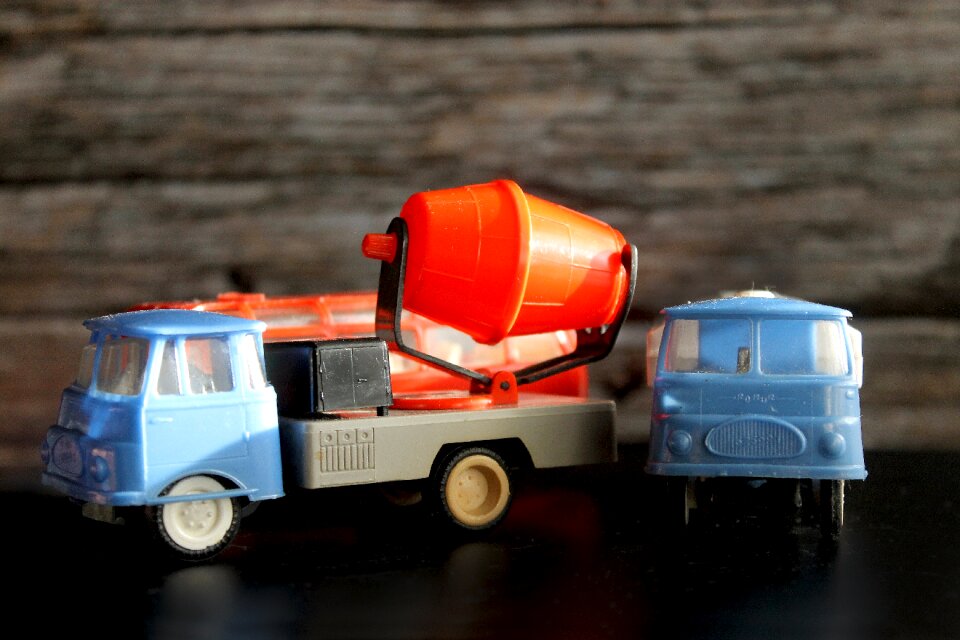 Plastic toy mood retro