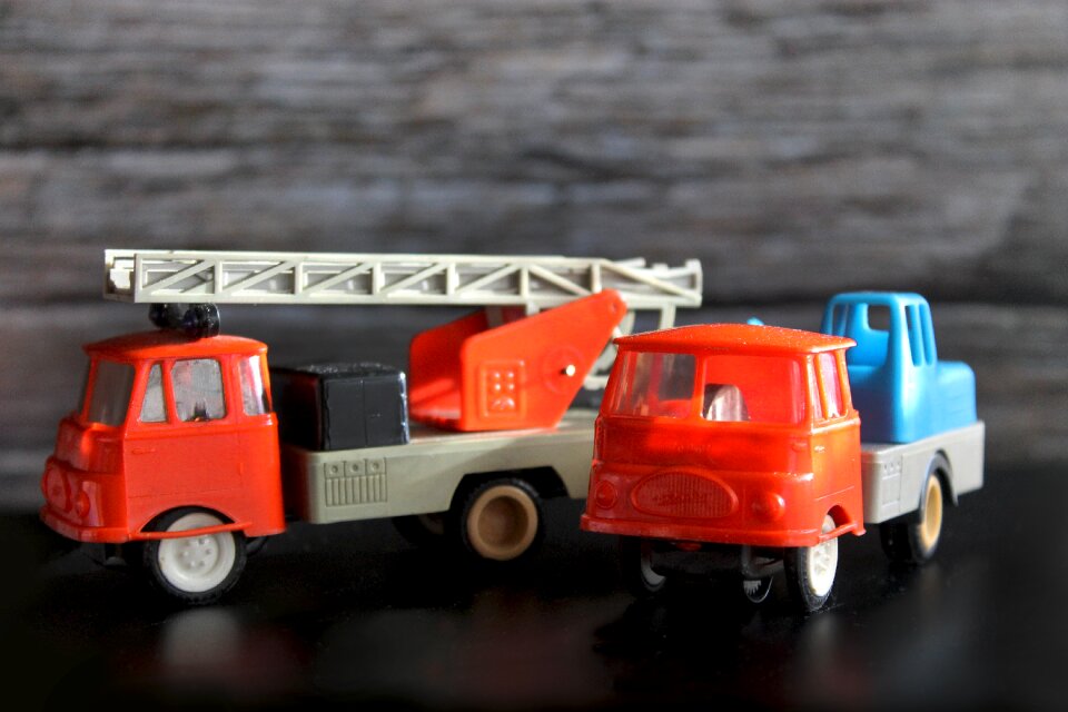 Plastic toy mood retro
