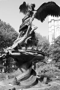 St patrick sculpture fantastic photo