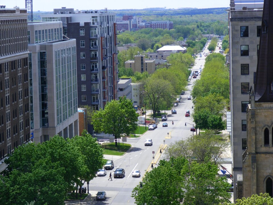 Wisconsin cityscape
