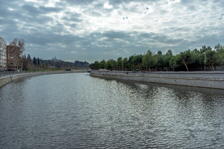 Madrid manzanares bridge