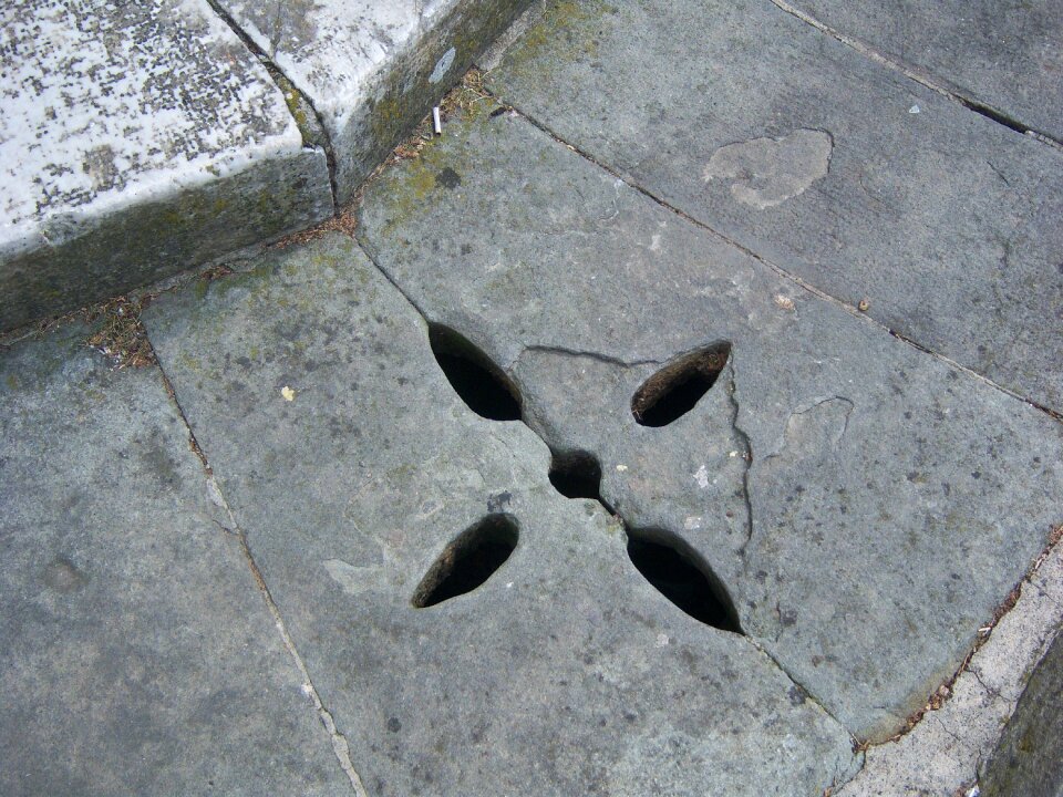 Pisa sidewalk star