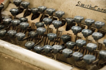 Antique brown key