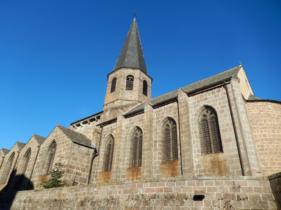 Auvergne old village france