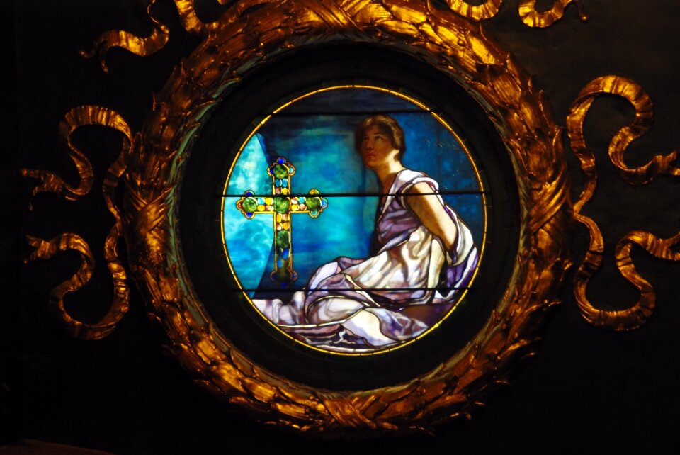 Parliament stained glass windows architecture