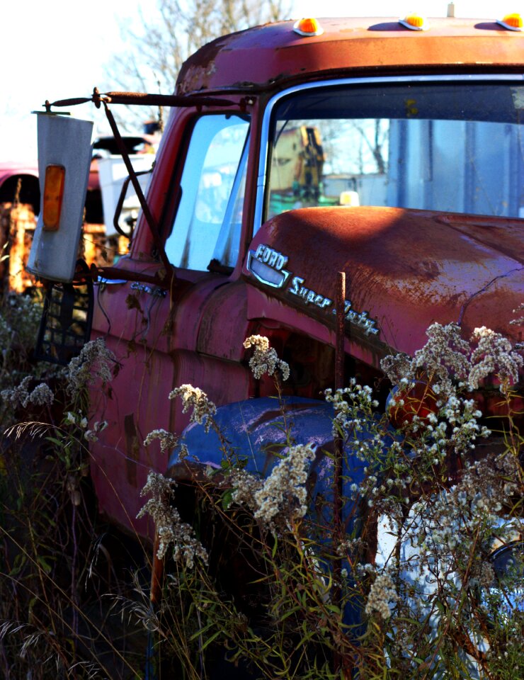 Vintage old broken