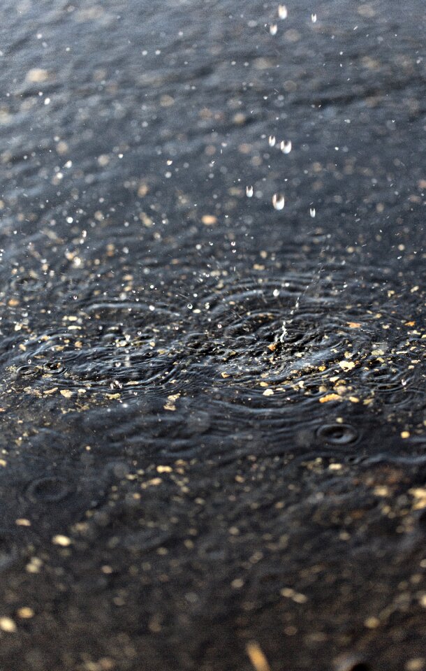 Liquid drop flow
