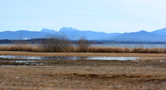 Bavaria mountains reed