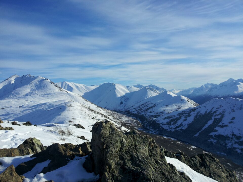 Wilderness outdoor peak photo