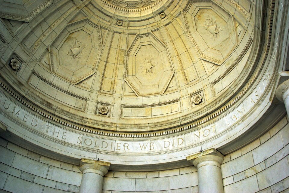 Cemetery dome monument