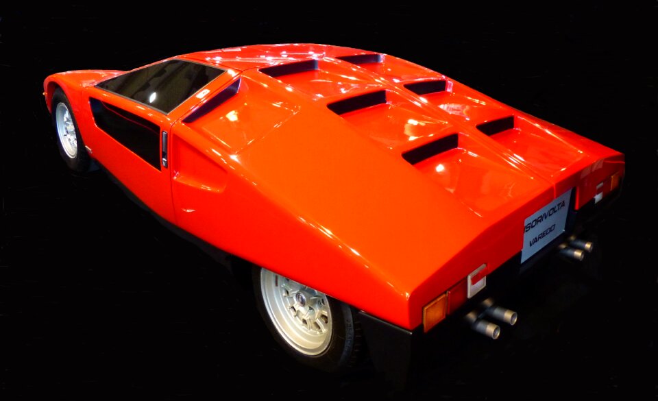 Red automotive luxury