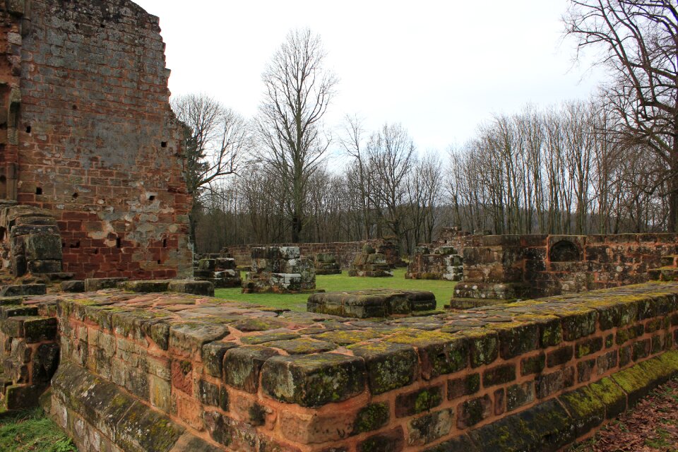 Monastery ruins destroyed historically