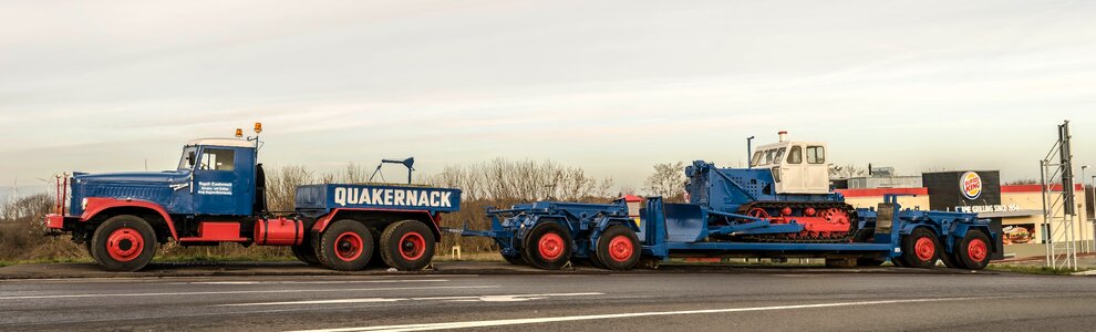 Traffic commercial vehicle kraz