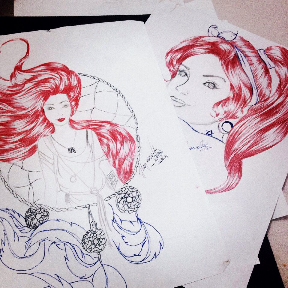 Drawing red filter dreams
