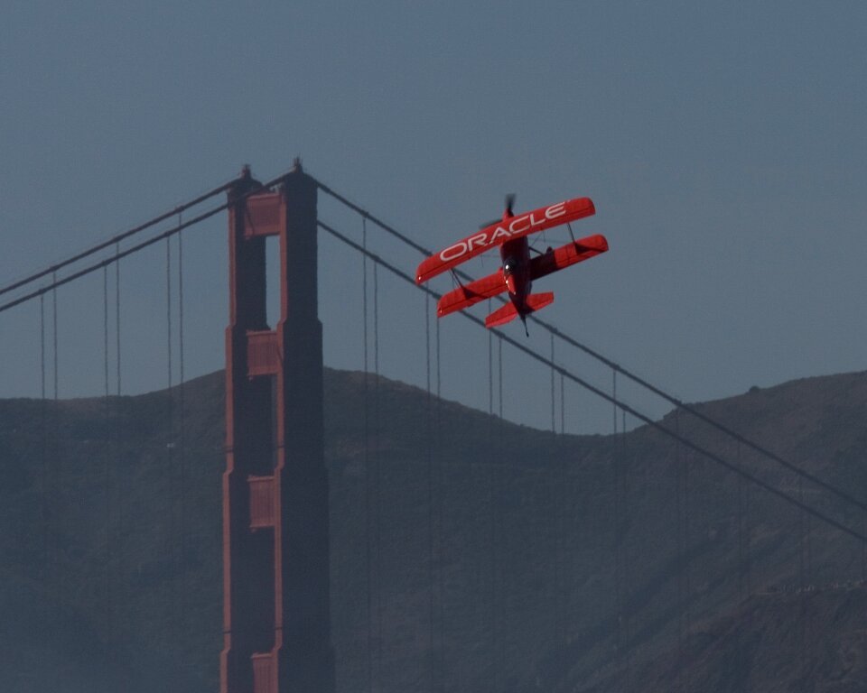 Sean tucker golden gate bridge francisco