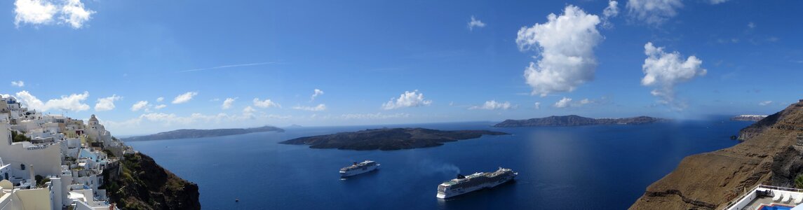 Cyclades outlook ships photo