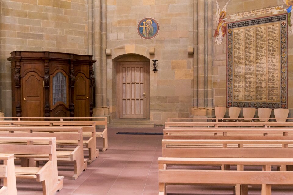 Trier church of our lady confessional