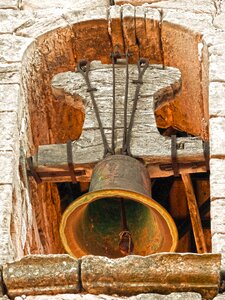 Bell tower bronze arc