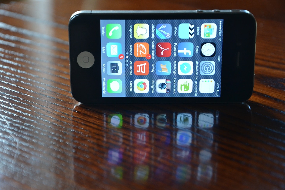 Black cell cellular phone