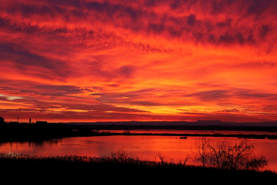 Nature clouds colorful sky