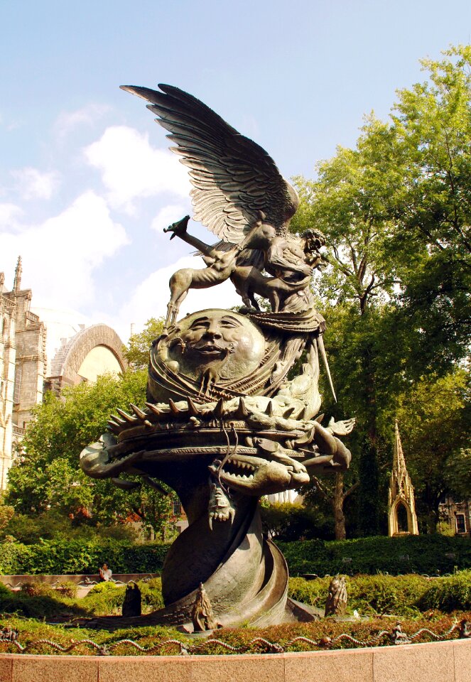 Sculpture st patrick usa