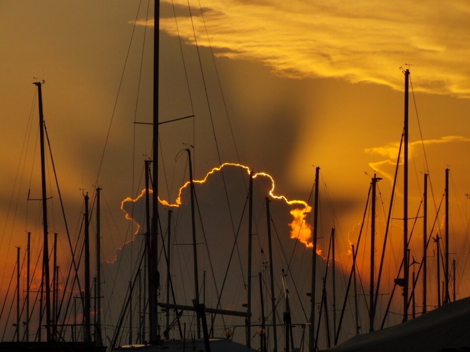 Sea nautical sail