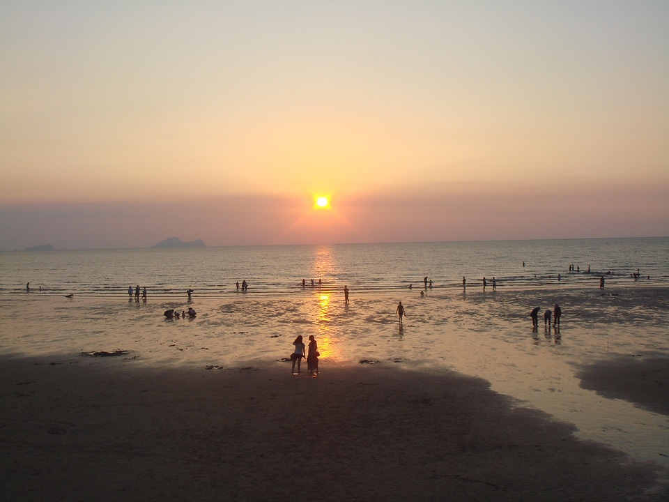 Beach seascape sky