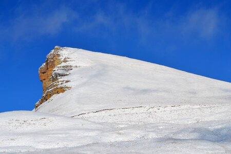 Winter dombay the caucasus