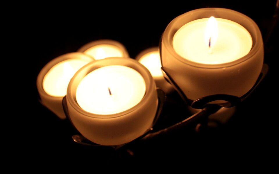 Romantic light candlelight