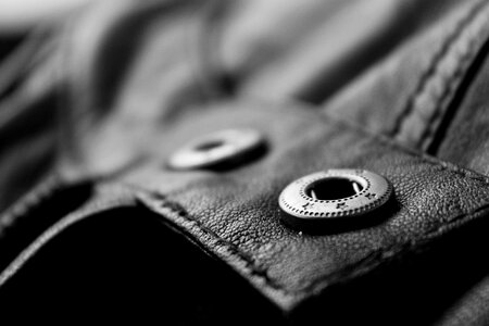 Jacket garment button photo