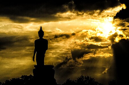 Sky buddha religion