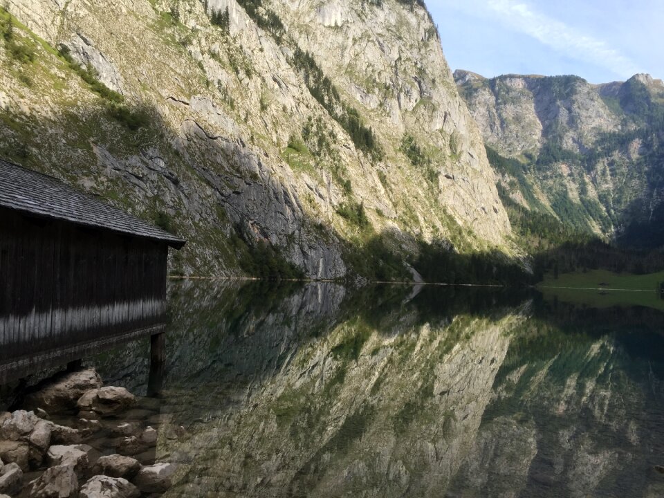 Reflection mirror photo bavaria