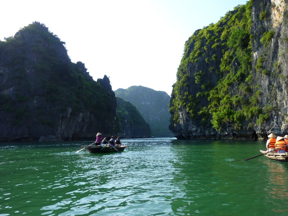 Vietnam mountains sea