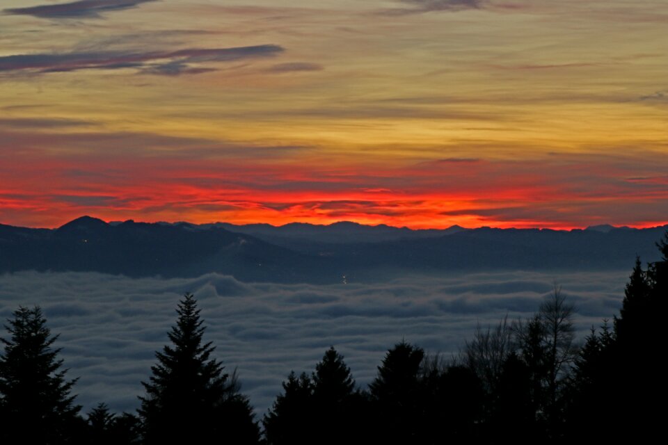 Romantic switzerland austria