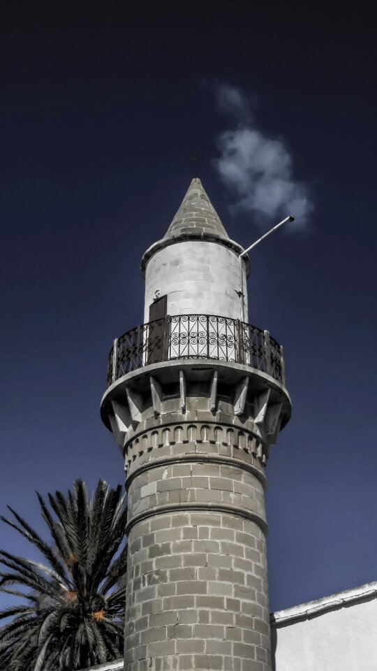 Minaret blue mosque