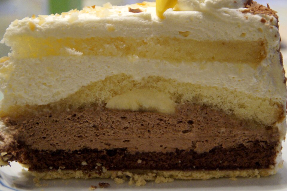 Cream layer layered