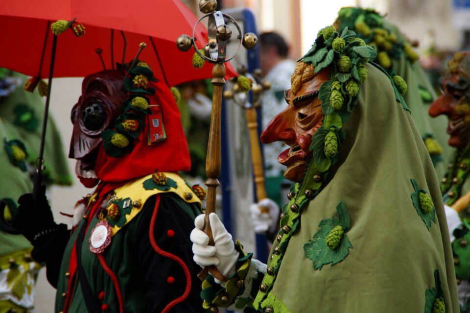 Fool costume swabian alemannic