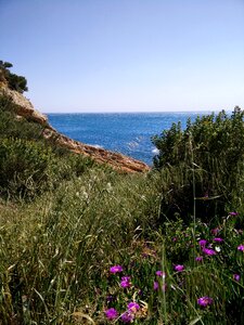 Side landscape sea