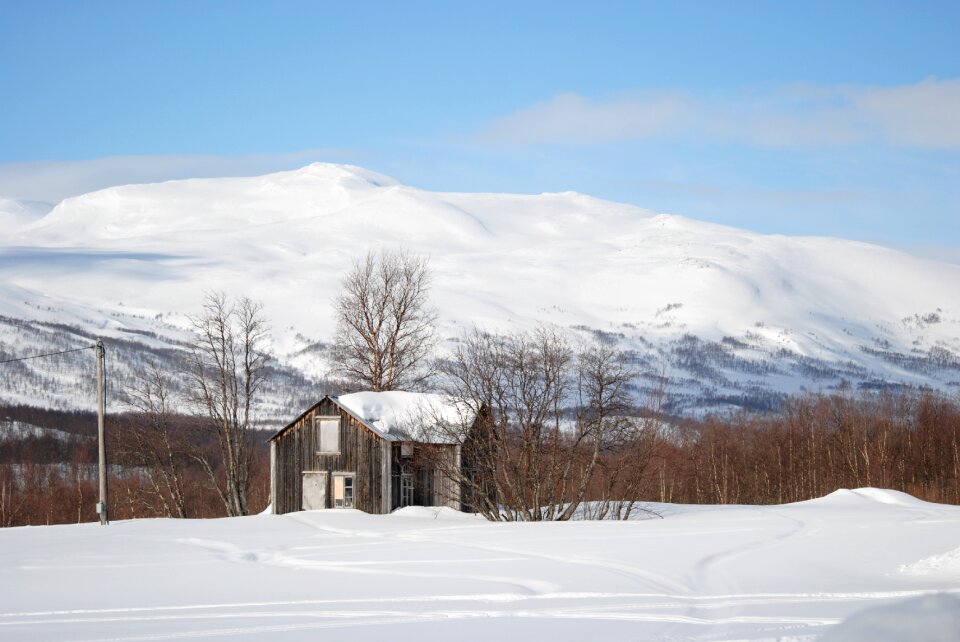 Abandoned snow old