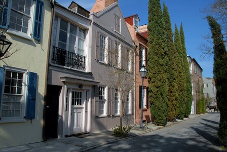 Blue sky pre-civil war housing