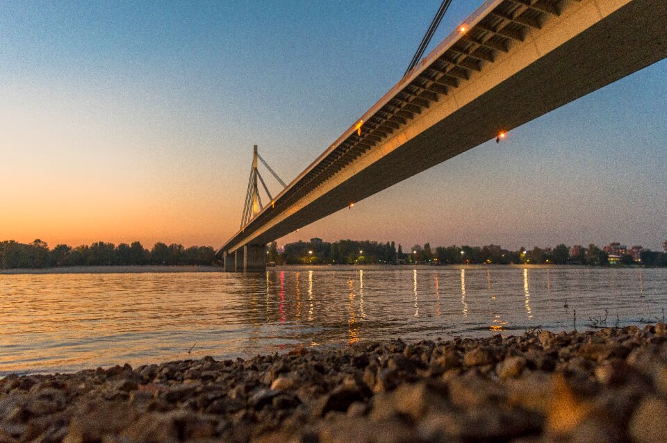 River danube liberty bridge
