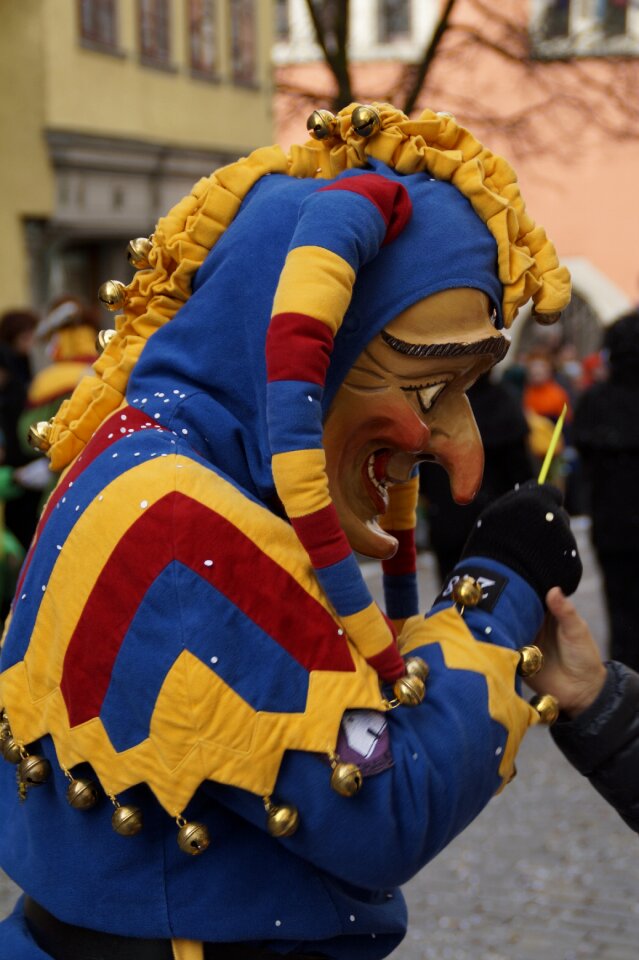 Buffoon jester face