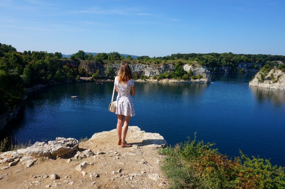 View lagoon rocks