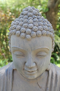 Statue figurine meditation